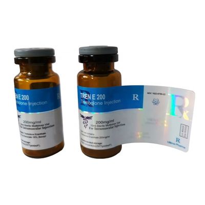 برچسب های ویال 10 میلی لیتری لمینیت شده براق نقره ای Self Adhesive عرض 30 میلی متر