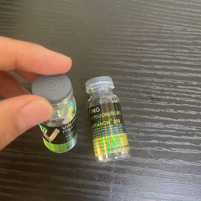 کاغذ هنری برچسب های ویال استروئیدی دارویی CMYK Color ISO تأیید شده است
