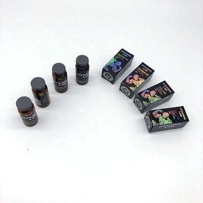 برچسب های بطری قرص رنگی Pantone ، برچسب ویال ضد آب 10 میلی لیتر