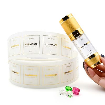 برچسب وینیل PVC Pantone Color ، برچسب های تمبر ضد تقلب فویل