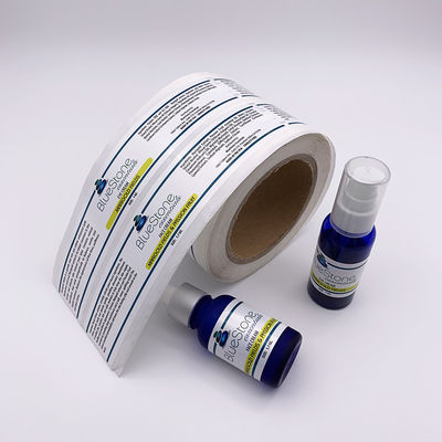برچسب وینیل PVC مقاوم در برابر حرارت 3.5x7.6cm 30ml برچسب بطری قطره چکان