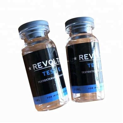 Anti Fake Holographic Vinyl 10ml Vial Labels CMYK Color برای دارو