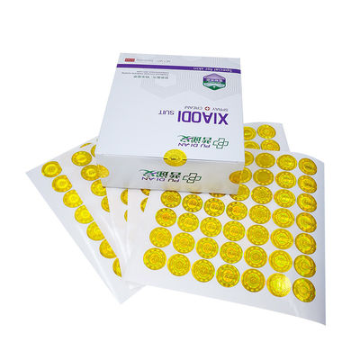 برچسب کاغذ لیزری هولوگرافیک Tamper Evident برچسب ضد آب مهر و موم هولوگرام