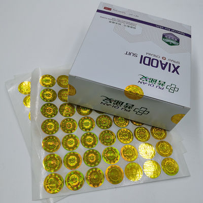 برچسب کاغذ لیزری هولوگرافیک Tamper Evident برچسب ضد آب مهر و موم هولوگرام