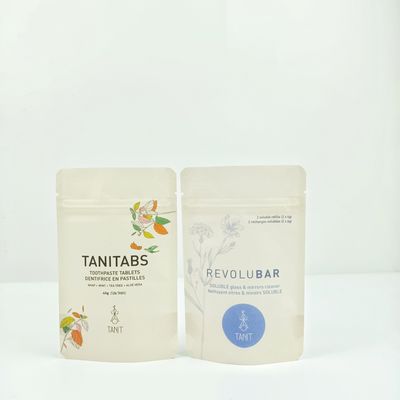 کیسه فویل آلومینیومی PE Ziplock ، کیسه بسته بندی درجه مواد غذایی قابل تجزیه